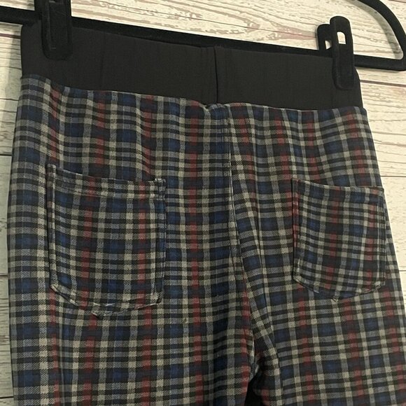 Unbranded Fleece-lined Plaid Leggings Size Med - Picture 4 of 6